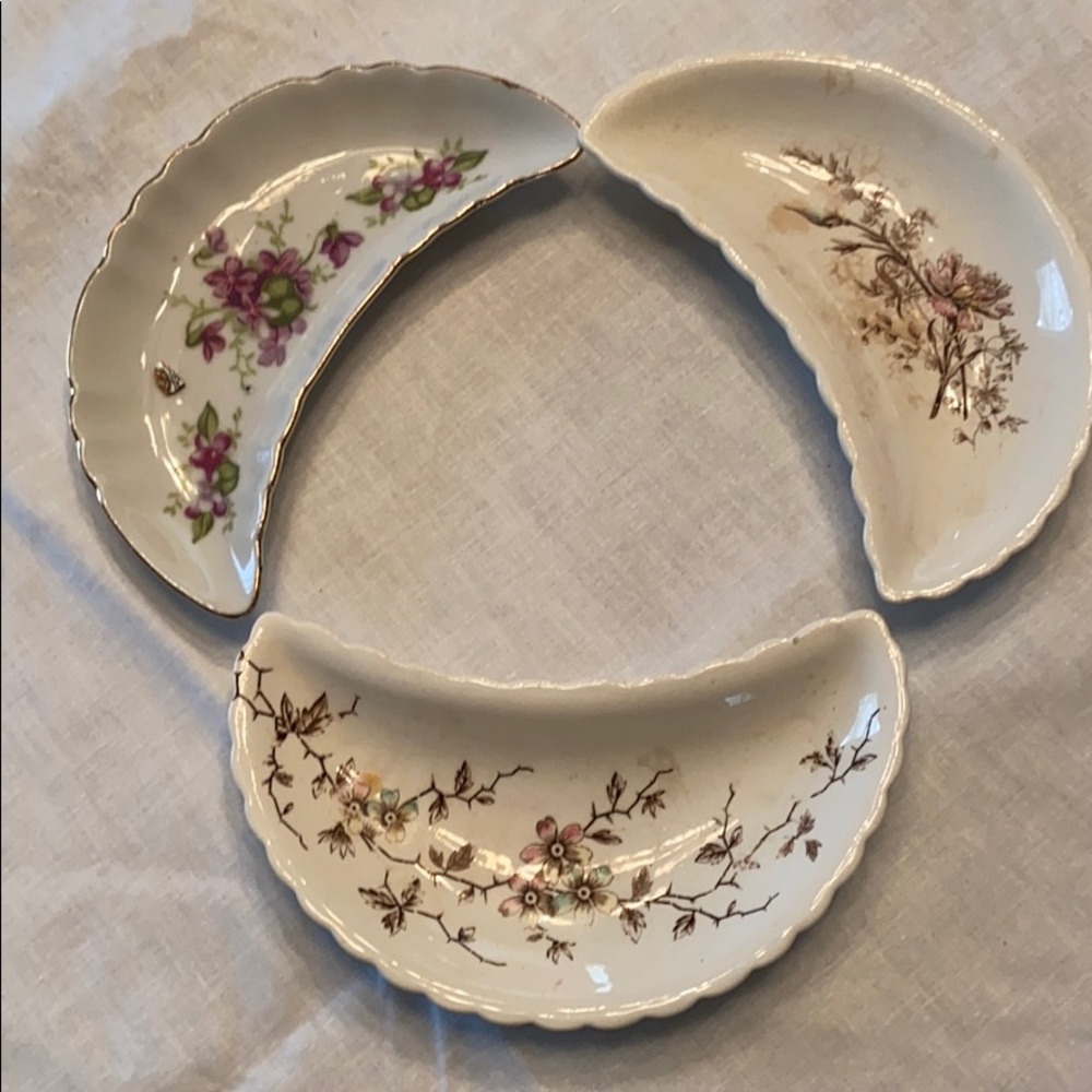 Vintage “bone dishes “